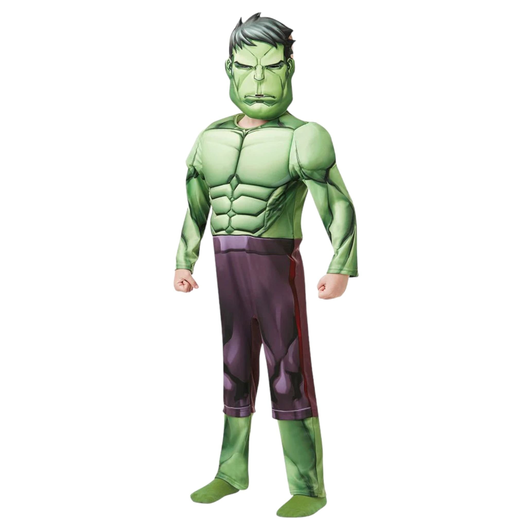 Costume Hulk Con Muscoli